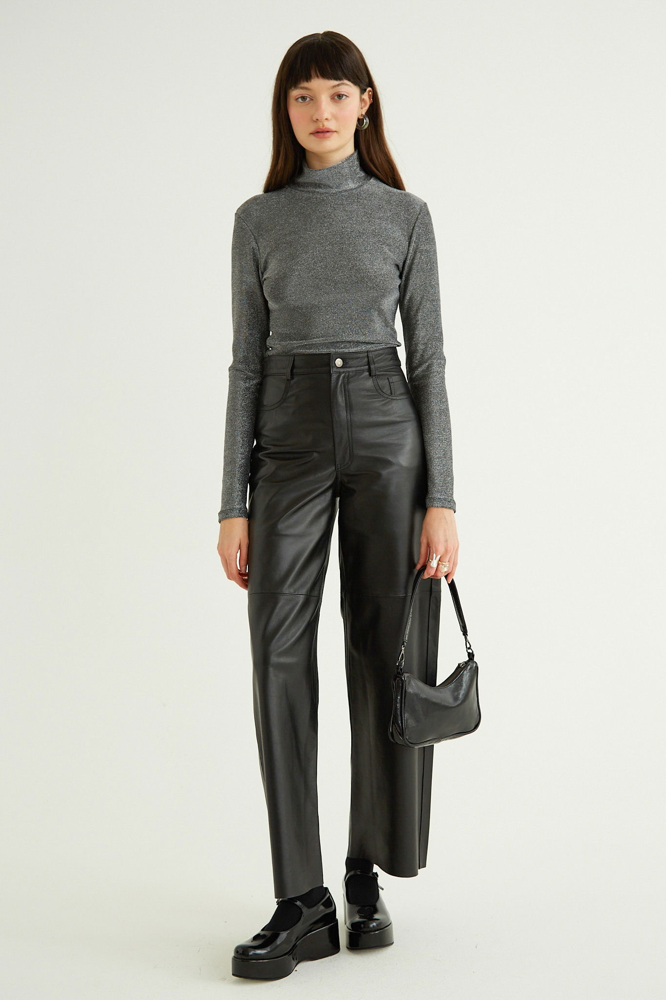 PANTALON DE CUERO LUNA / OVINO ITALIANO