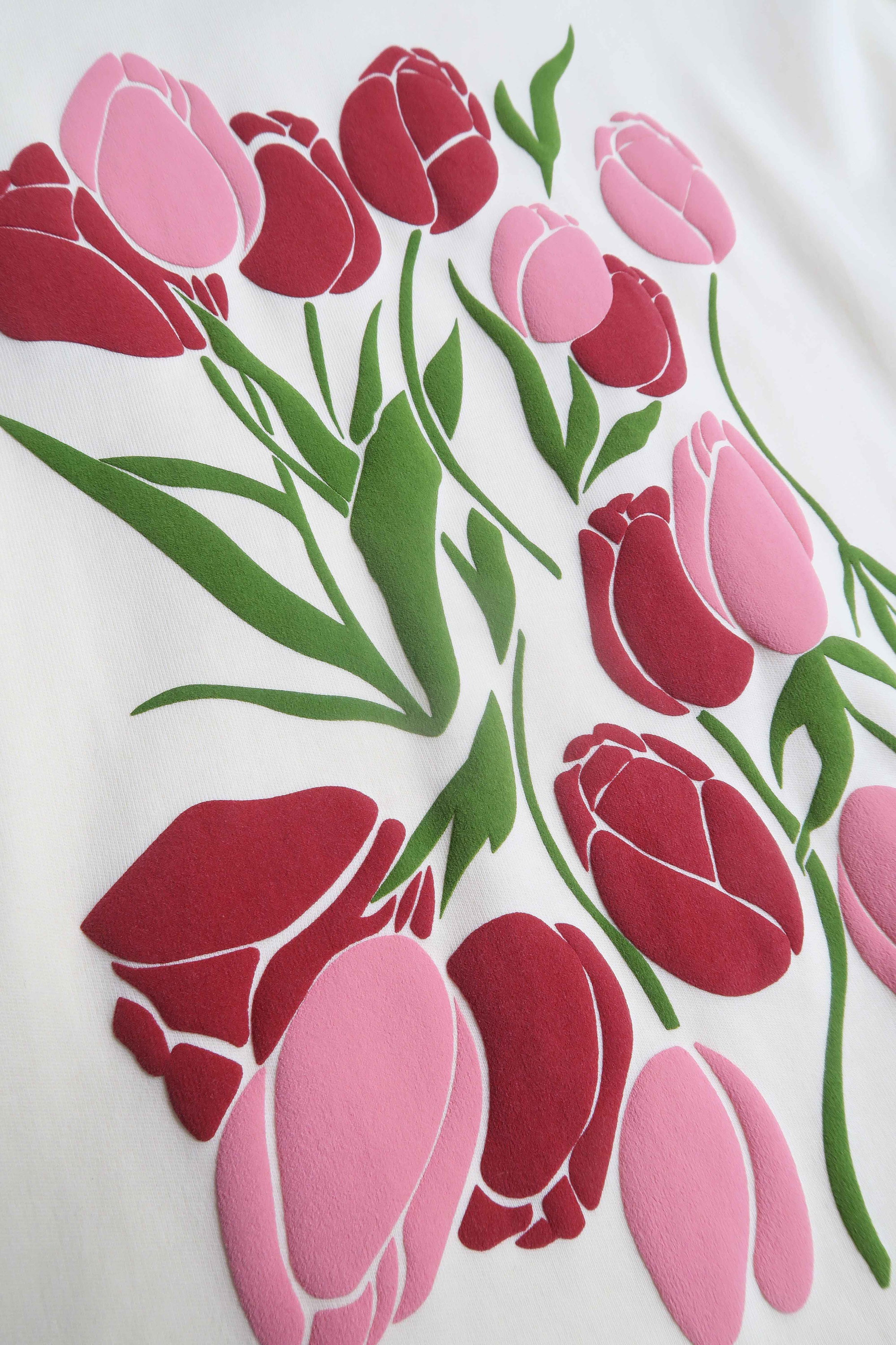 REMERA OVERSIZE SLOPE TULIPS