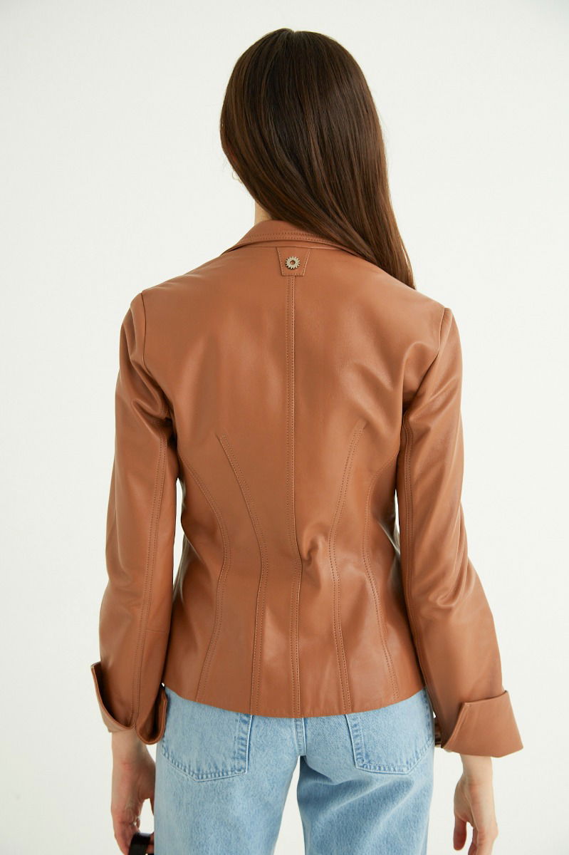 SACO DE CUERO JACOBS // OVINO ITALIANO