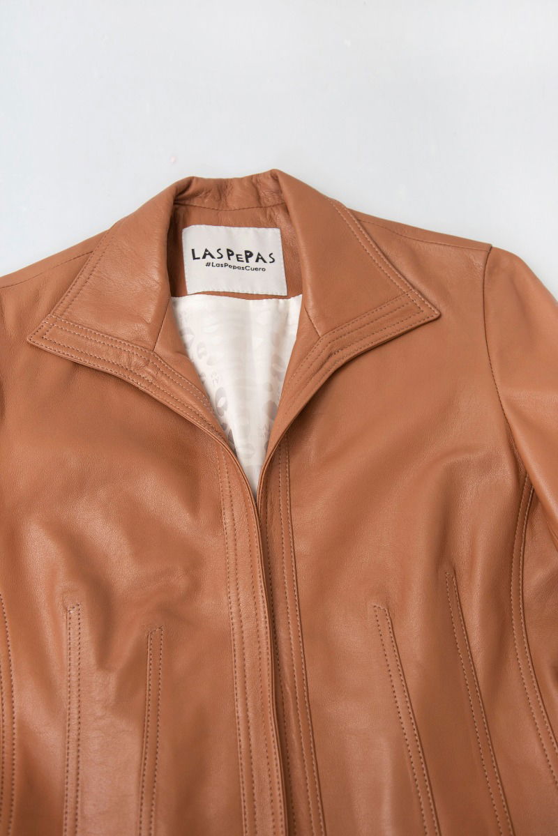 SACO DE CUERO JACOBS // OVINO ITALIANO