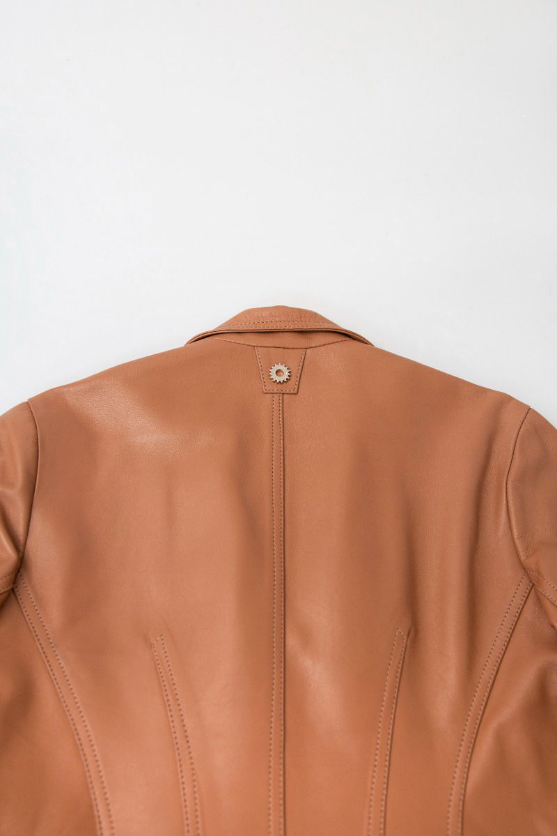 SACO DE CUERO JACOBS // OVINO ITALIANO