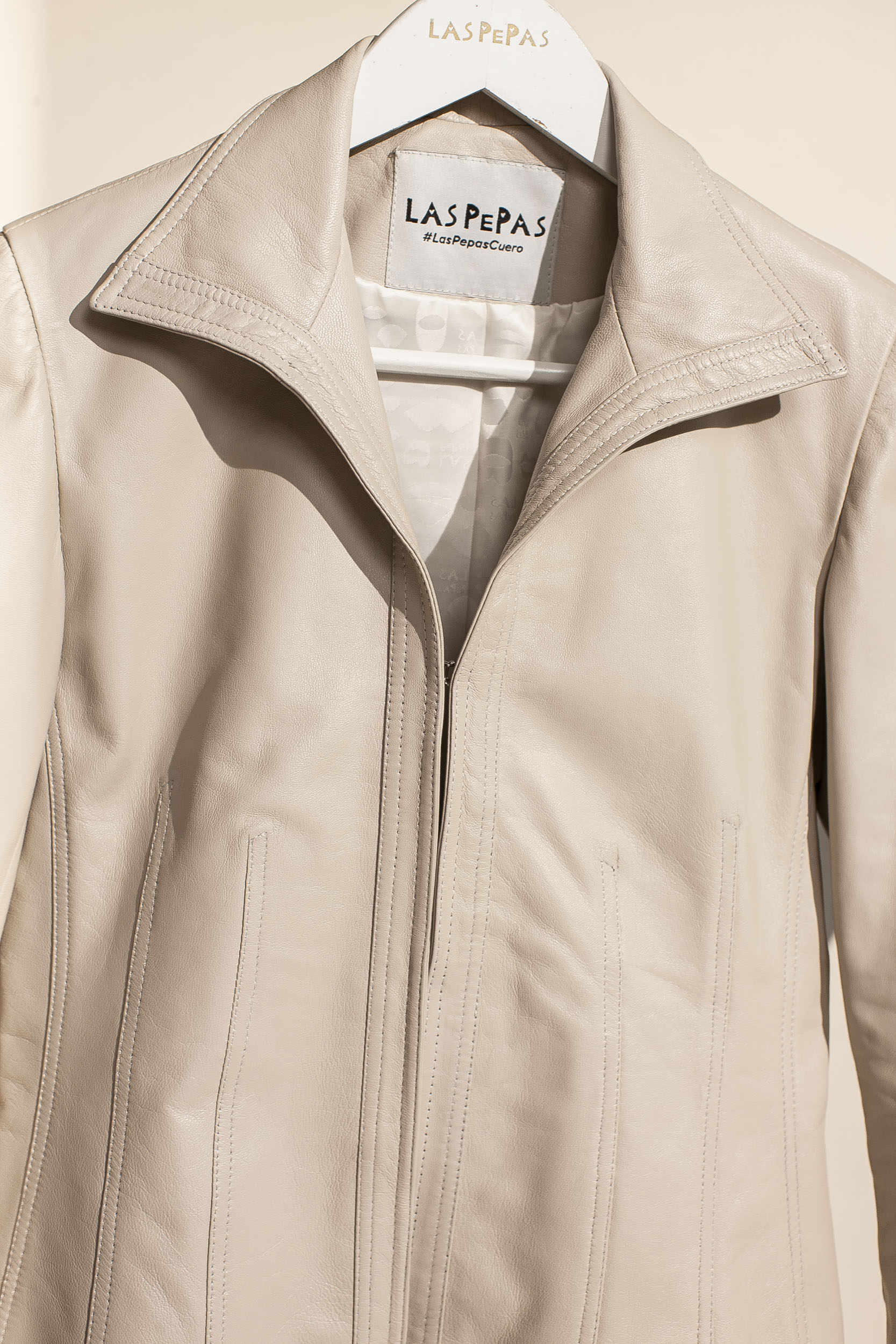 SACO DE CUERO JACOBS // OVINO ITALIANO