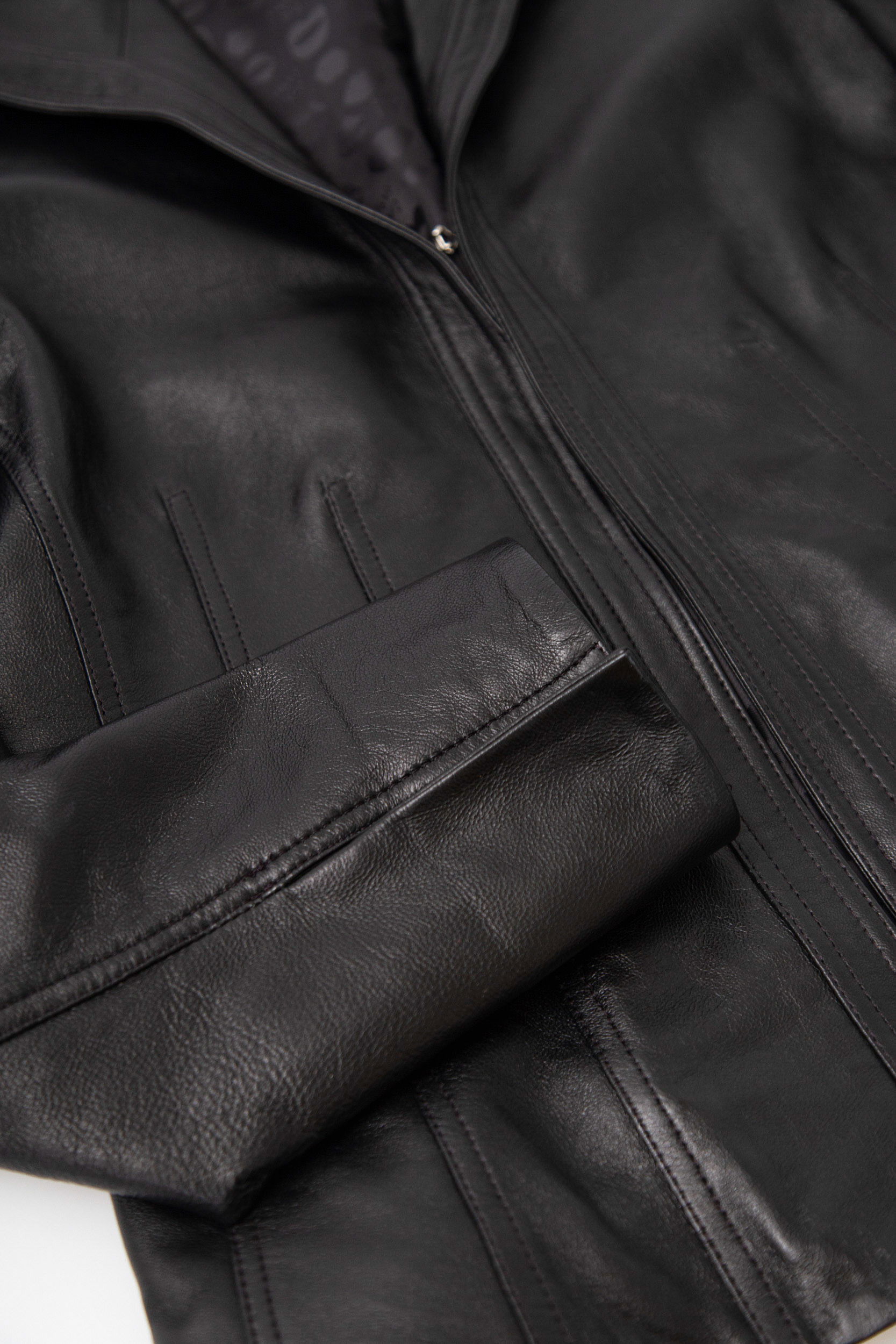 SACO DE CUERO JACOBS // OVINO ITALIANO