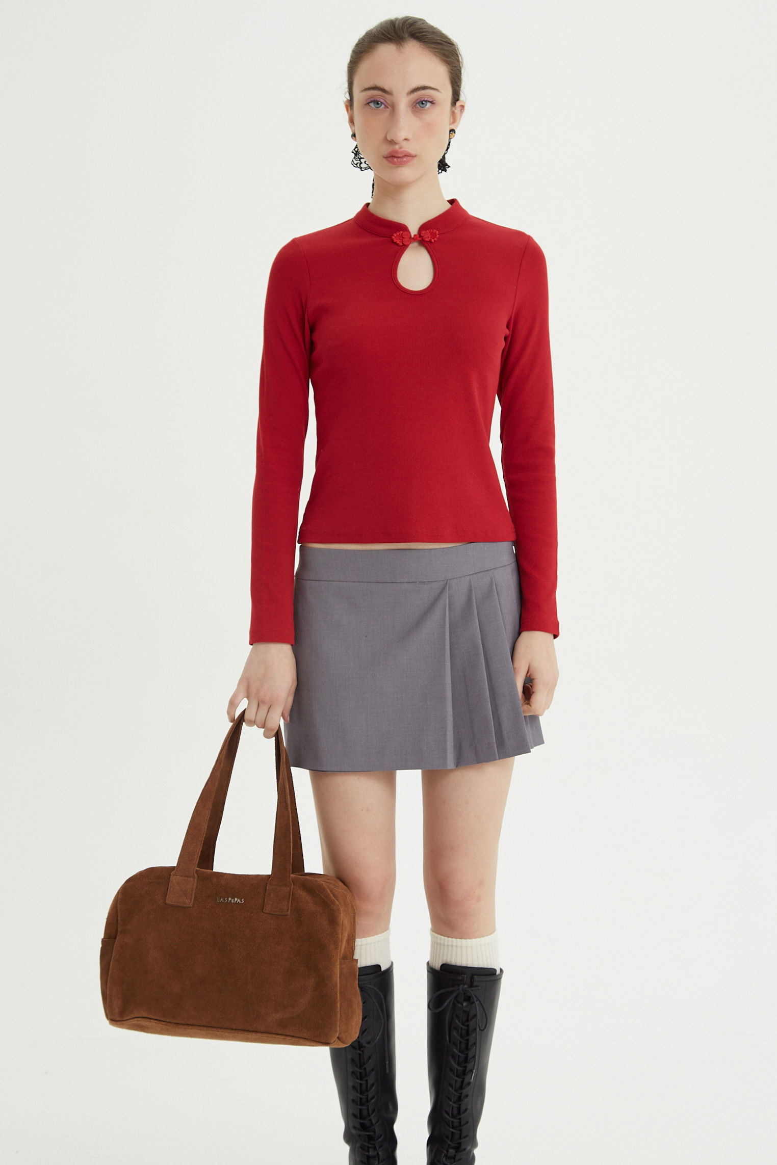 BOLSO DE CUERO MINI PAOLA GAMUZON