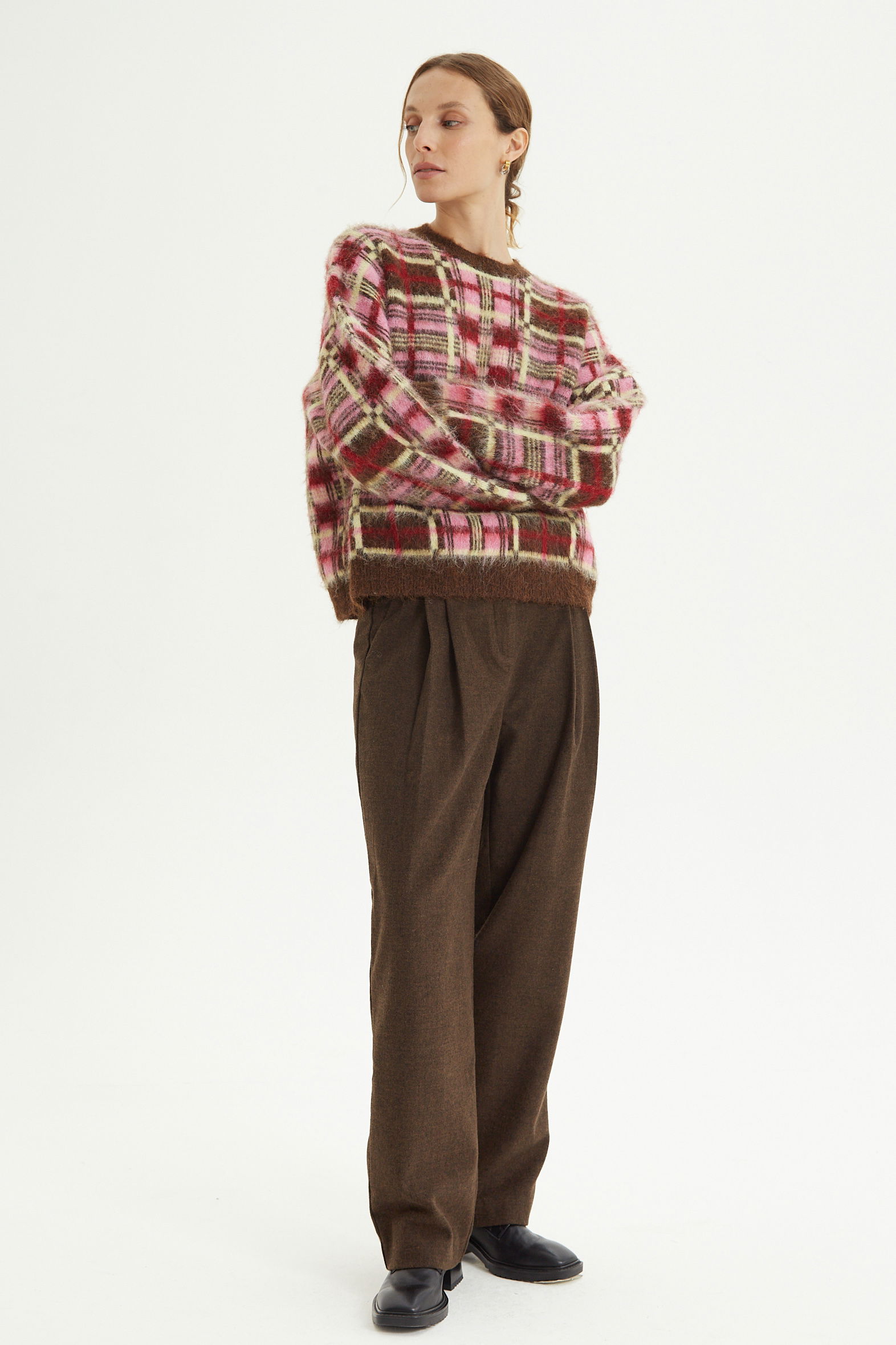 SWEATER TEJIDO CELINE CHECK