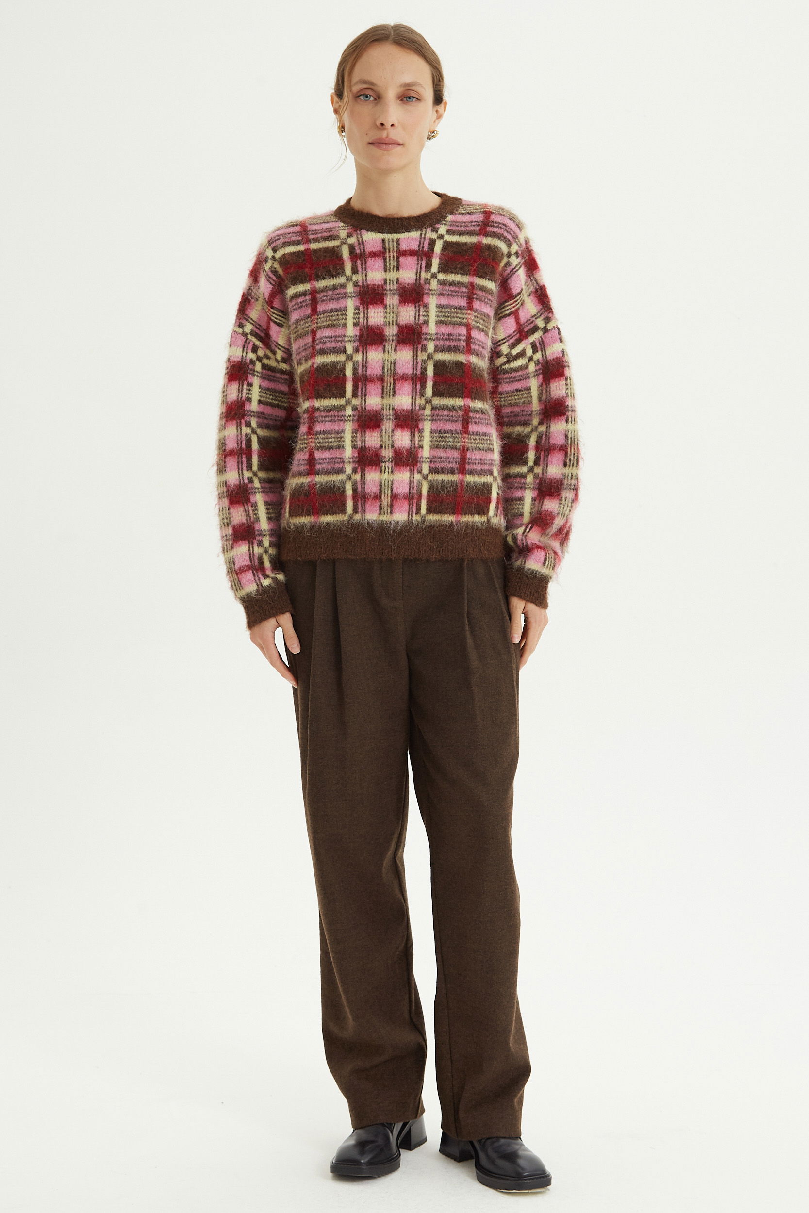 SWEATER TEJIDO CELINE CHECK