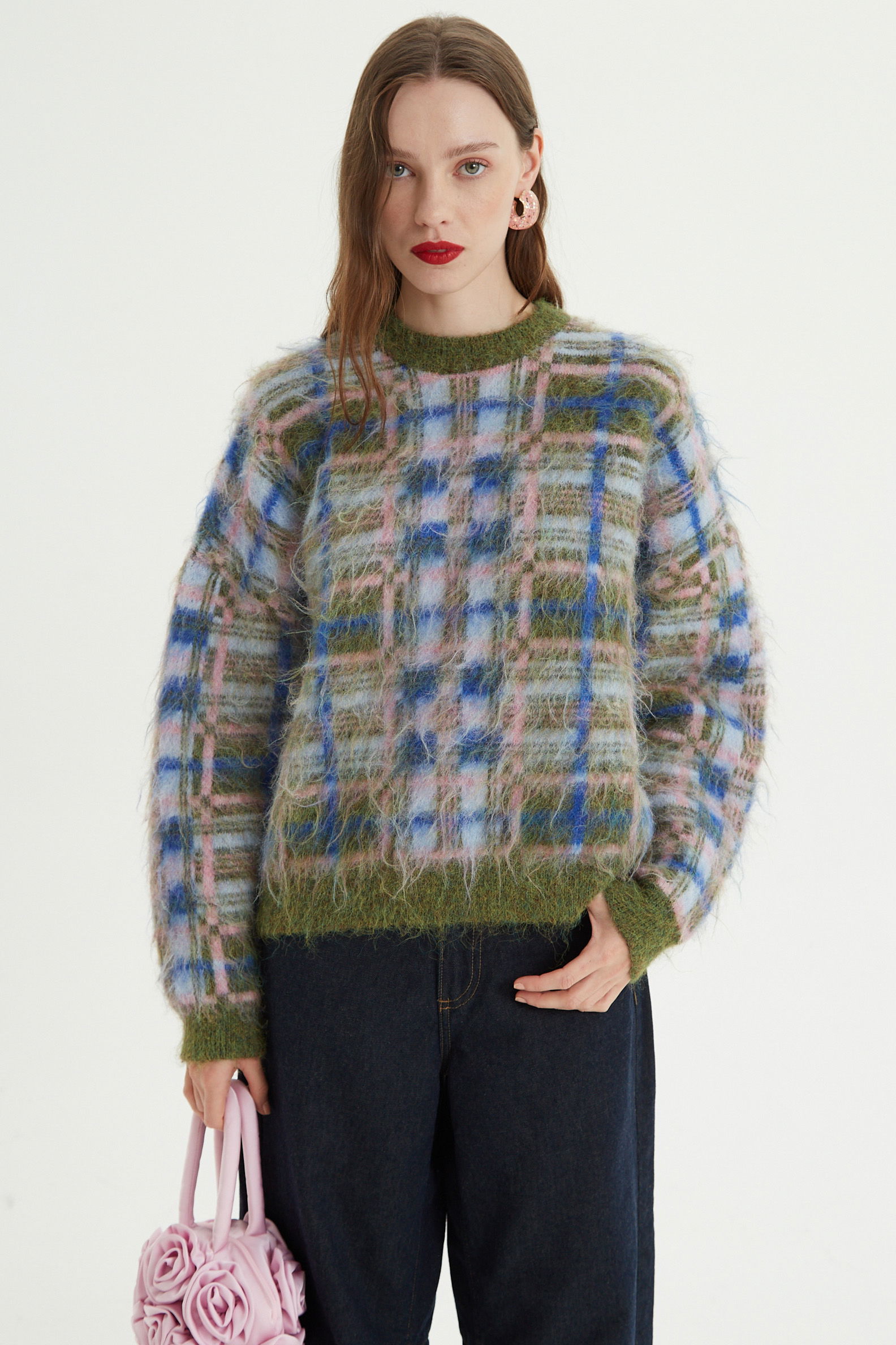 SWEATER TEJIDO CELINE CHECK