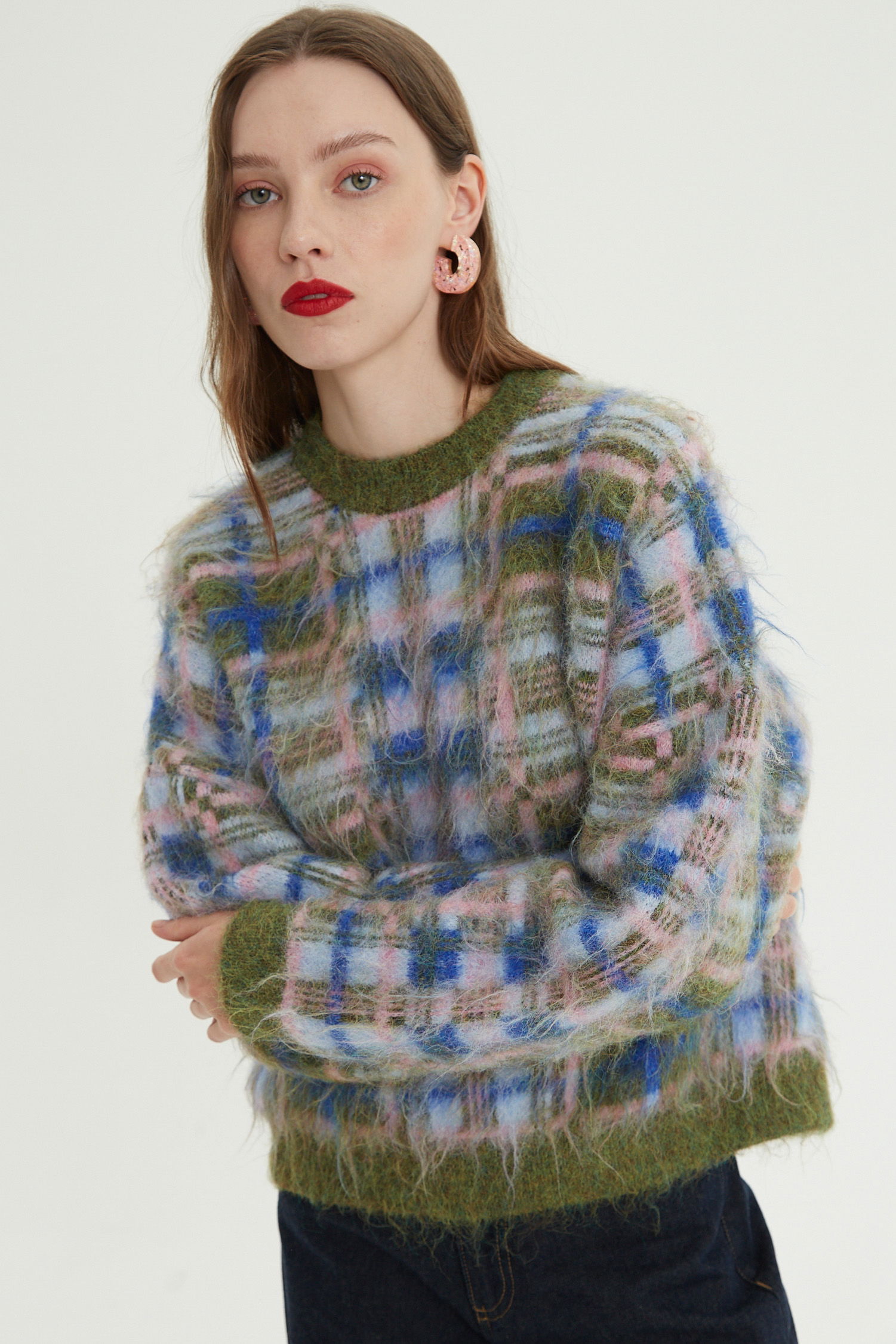 SWEATER TEJIDO CELINE CHECK