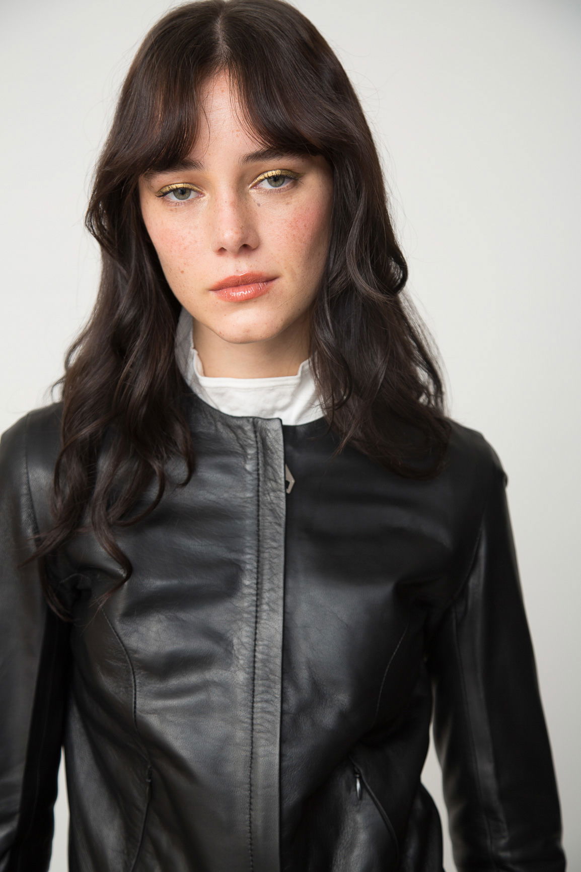 CAMPERA DE CUERO MARION // OVINO ITALIANO