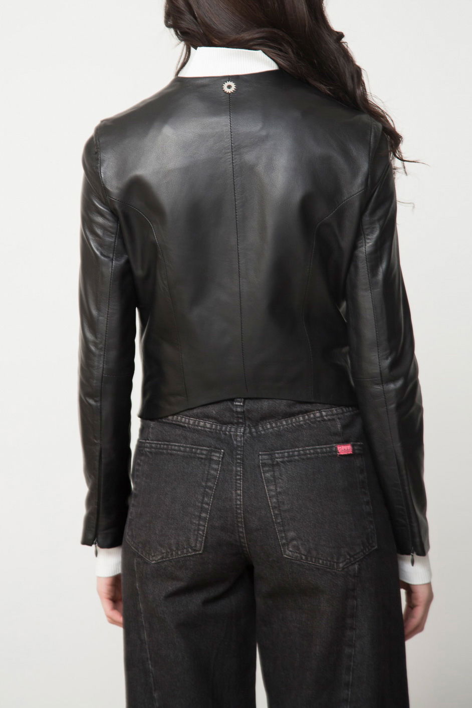 CAMPERA DE CUERO MARION // OVINO ITALIANO