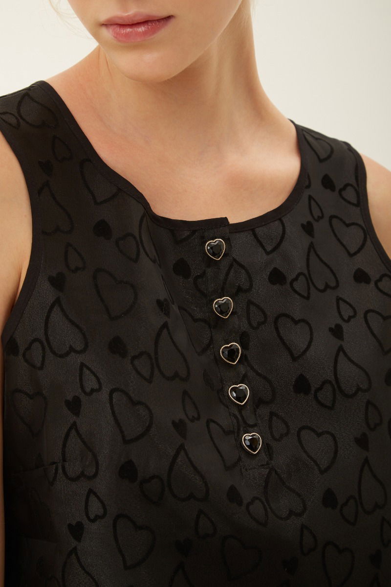 VESTIDO GARDEN HEARTS
