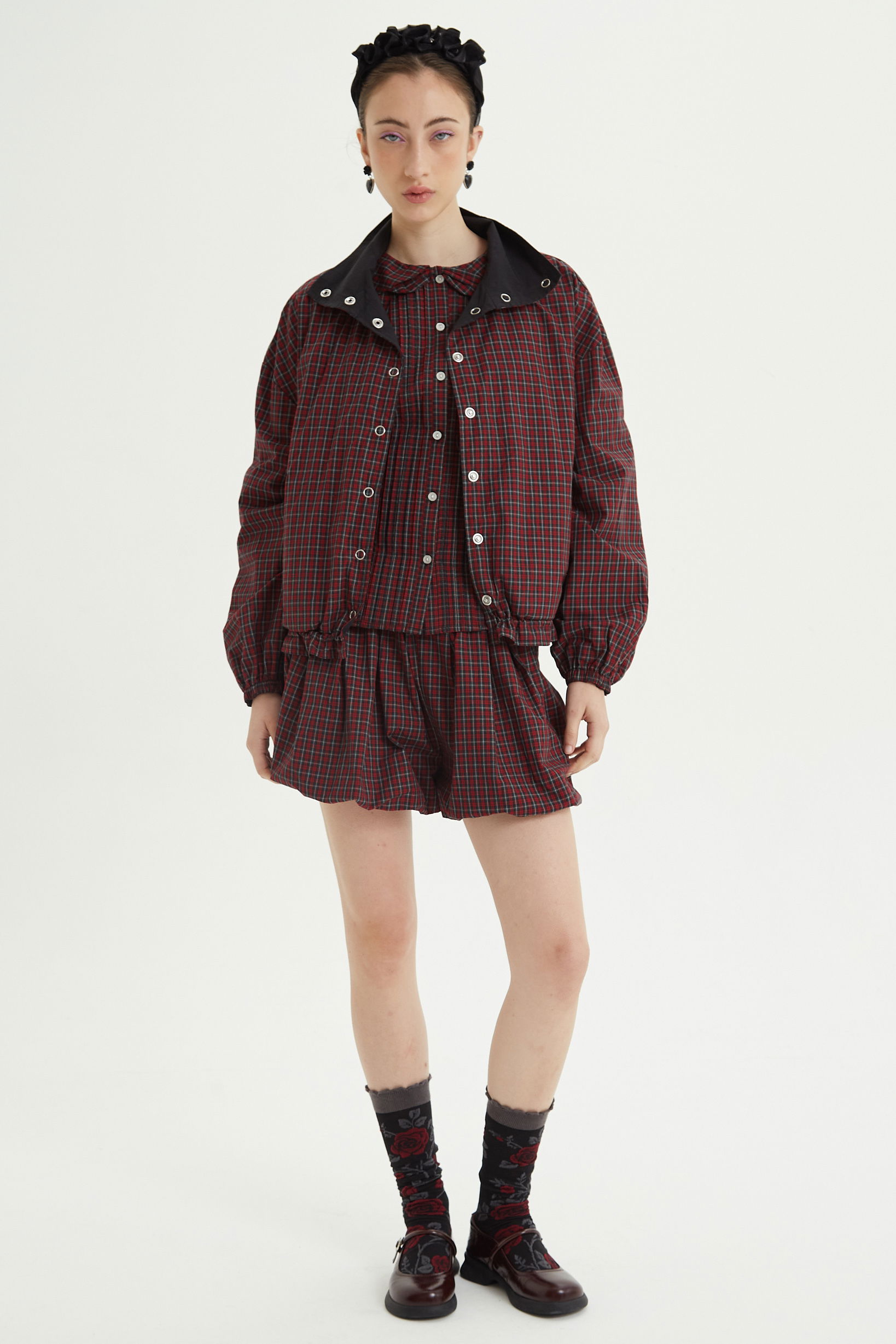 CAMPERA REVERSIBLE PORTRAIT PLAID