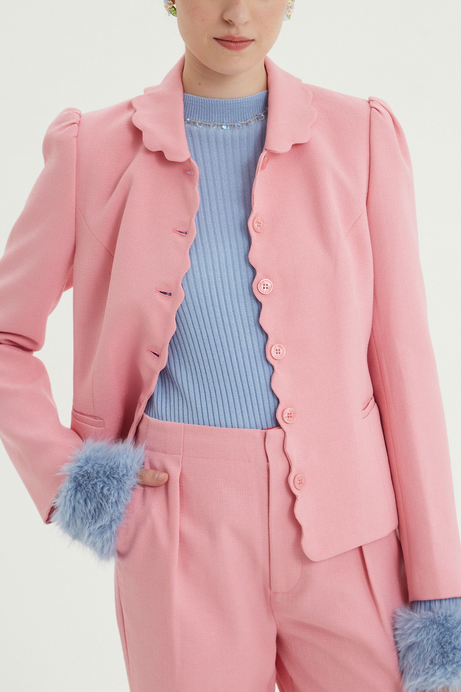  BLAZER SASTRERO SCALLOP 