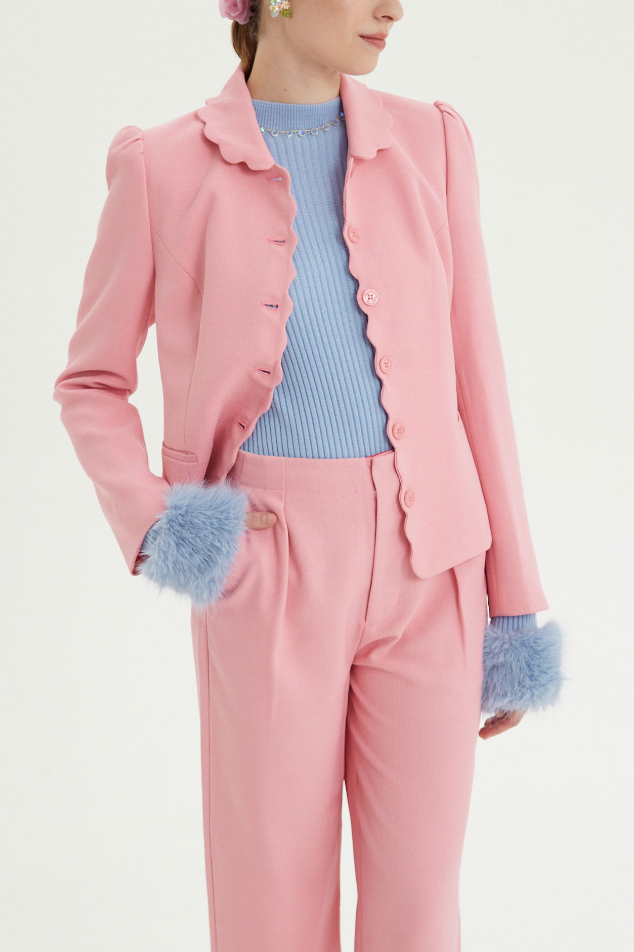  BLAZER SASTRERO SCALLOP 