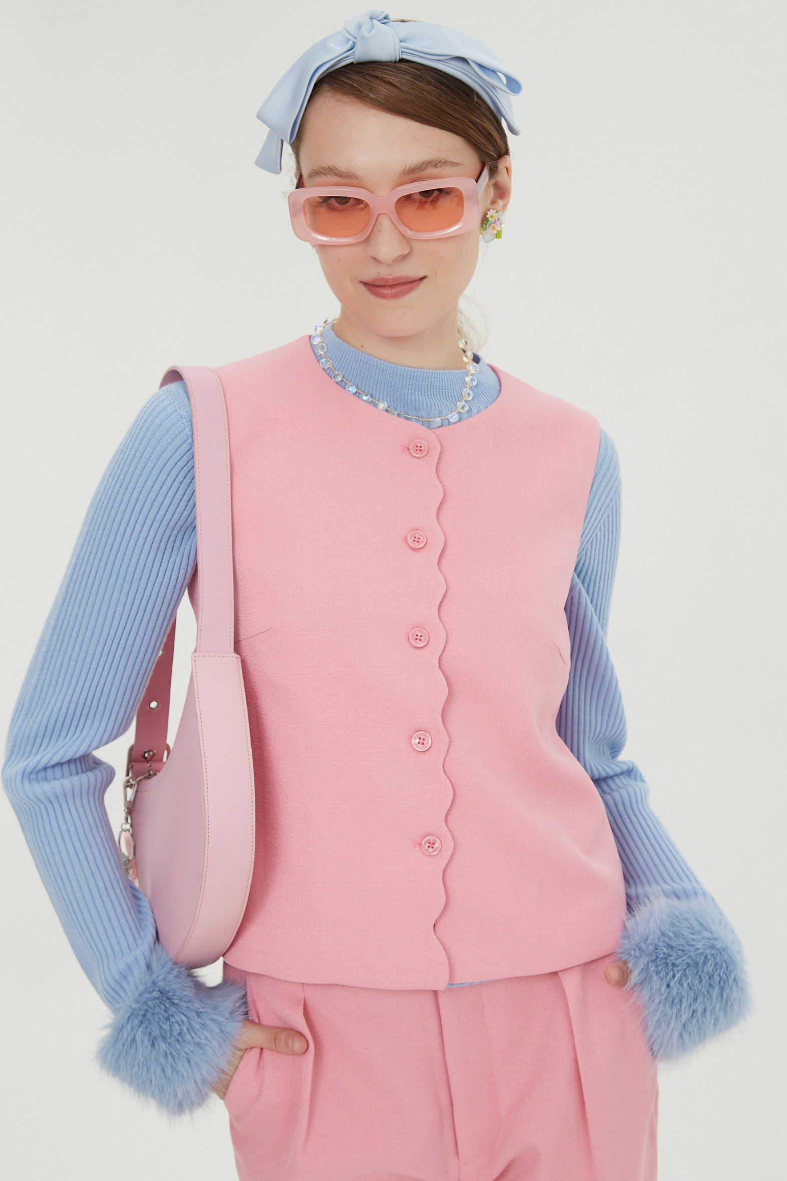 CHALECO SASTRERO SCALLOP