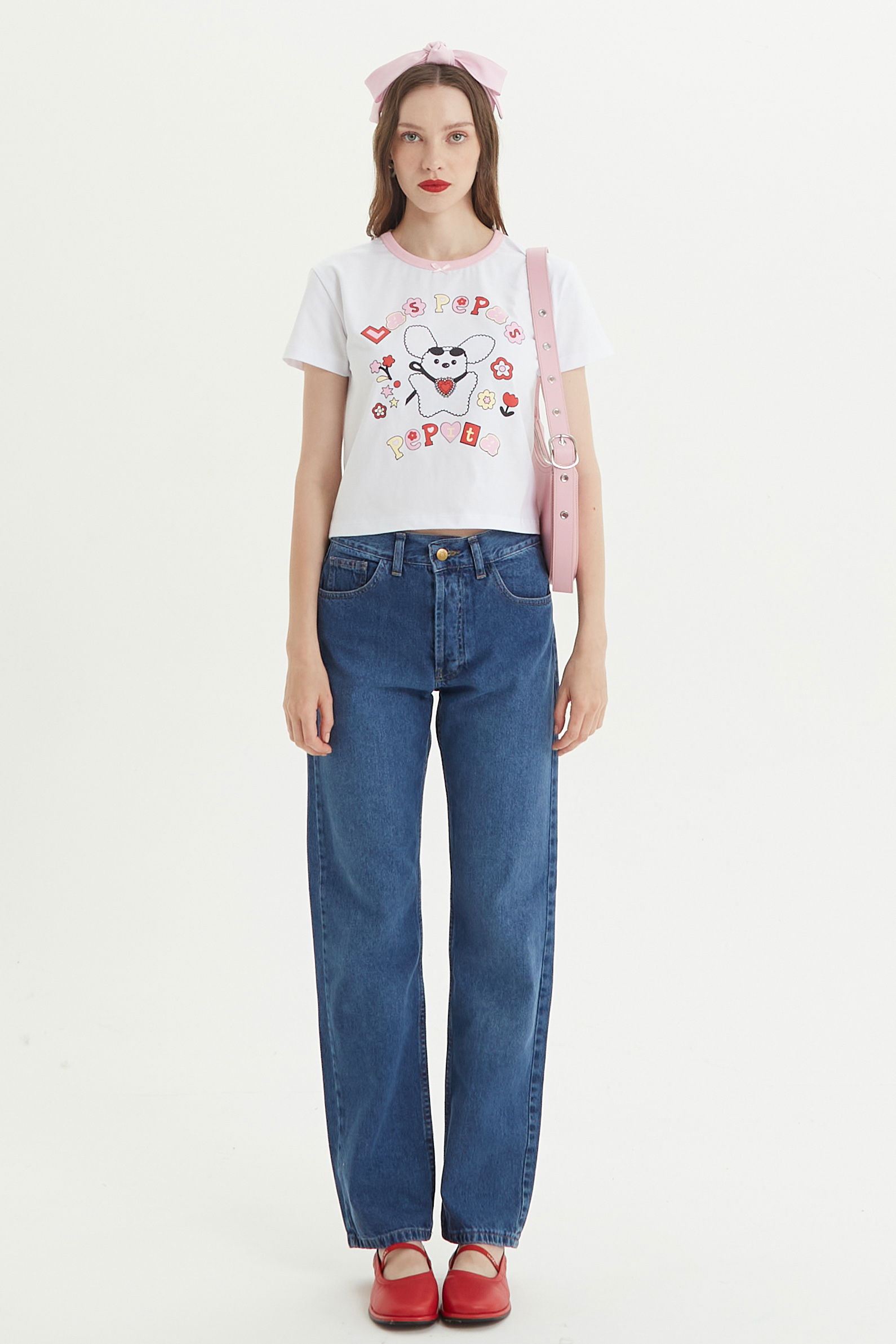 REMERA CANDACE PEPITA