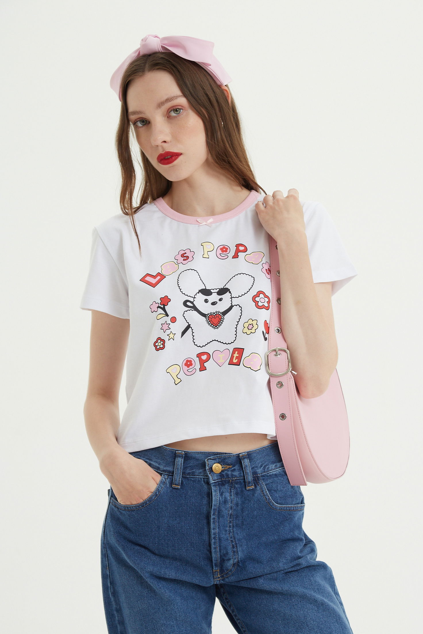 REMERA CANDACE PEPITA