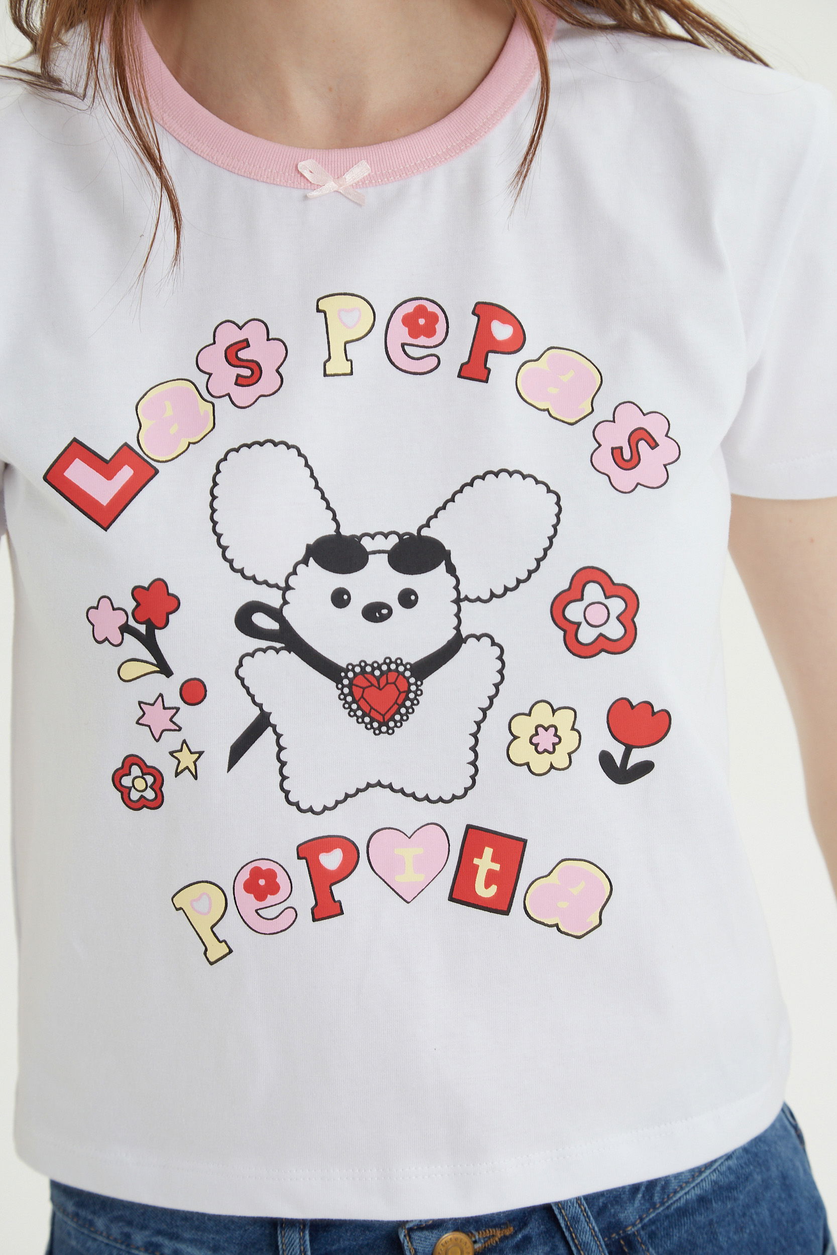 REMERA CANDACE PEPITA