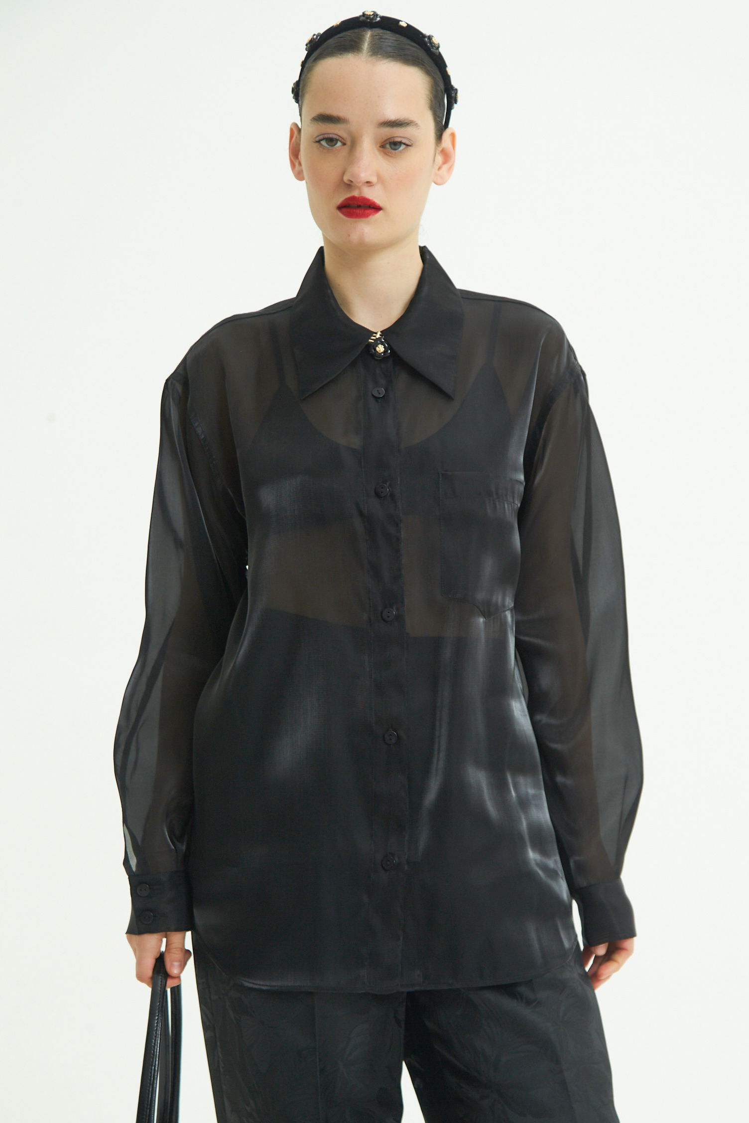 CAMISA MARCUS ORGANZA